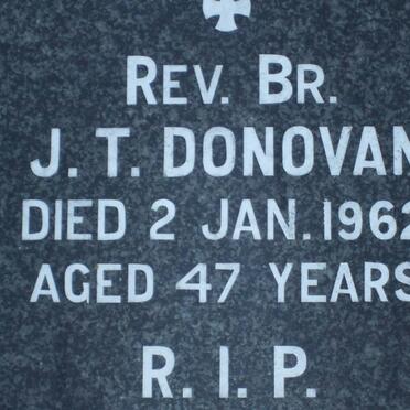 DONOVAN J.T. -1962