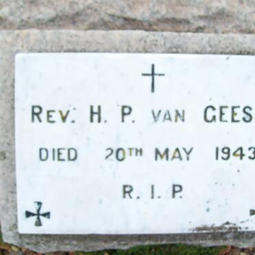 GEEST H.P., van -1943