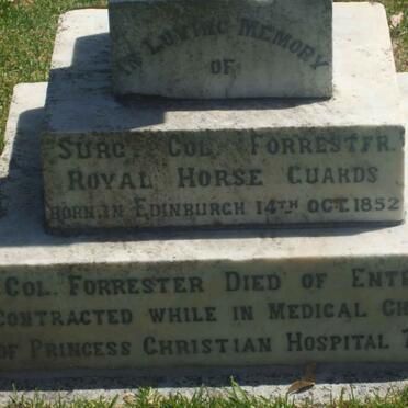 FORRESTER ? 1852-