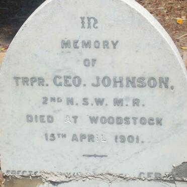 JOHNSON Geo. -1901