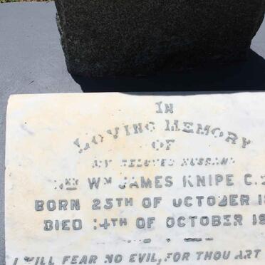 KNIPE  W. James 1874-1918