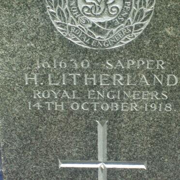 LITHERLAND H. -1918