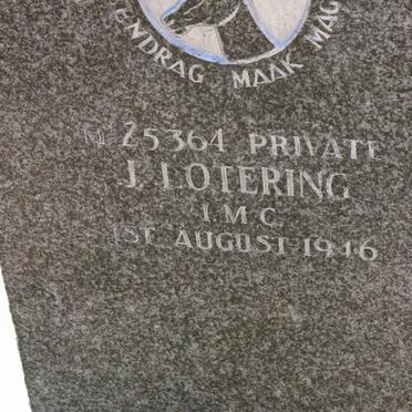 LOTERING J. -1946