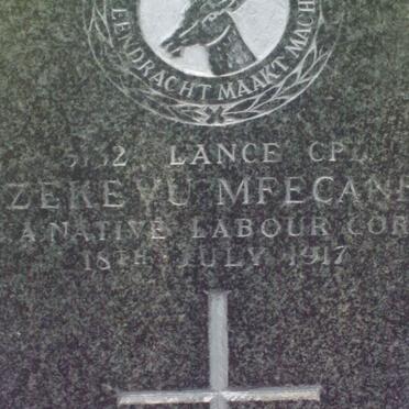 MFECANE Zeke Vu −1917
