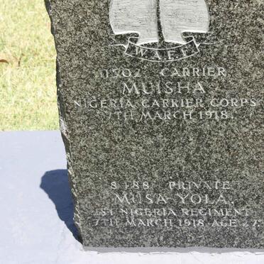 MUISHA -1918 :: YOLA Musa -1918