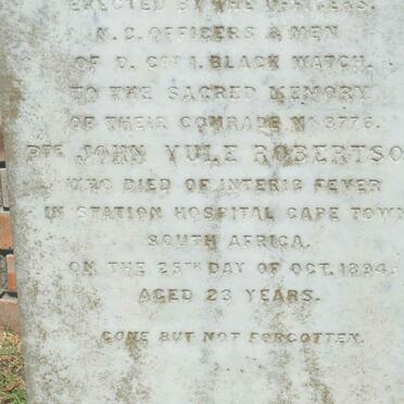ROBERTSON John Yule -1894