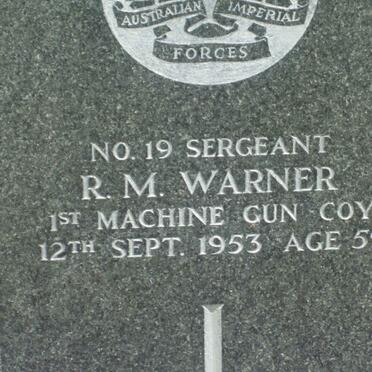 WARNER R.M. -1953