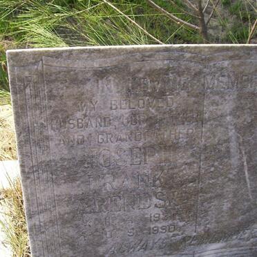 ARENDSE Joseph Frank 1931-1990