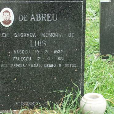 ABREU Luis, de 1937-1981