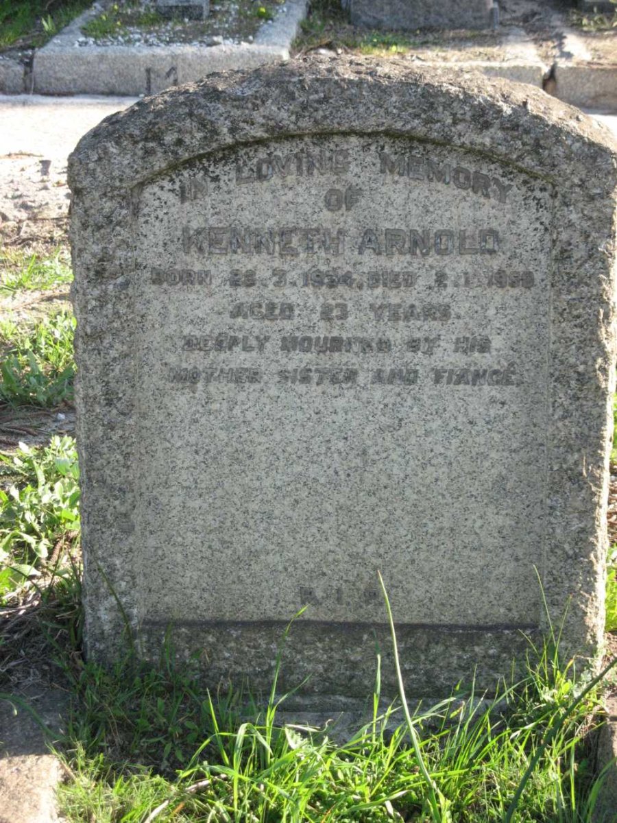 ARNOLD Kenneth 1934-1958