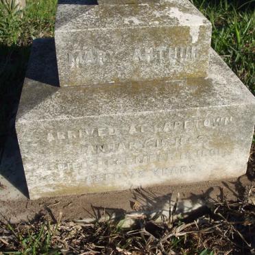 ARTHUR Mary -1891