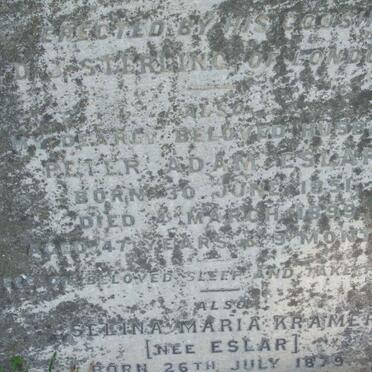 ESLAR Peter Adam 1851-1899 