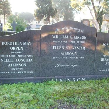 ATKINSON William -1963 :: ATKINSON Ellen Sylvester  -1969
