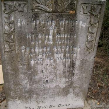 ANDREWS Charles -1955 &amp; Cathrina 1884-1965