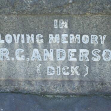 ANDERSON R.G. -1918
