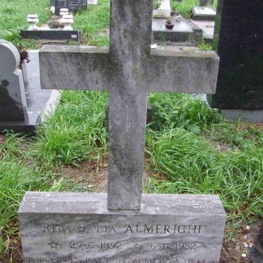 ALMERIGHI Rita Satta 1892-1982