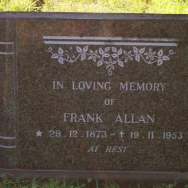 ALLAN Frank 1873-1953