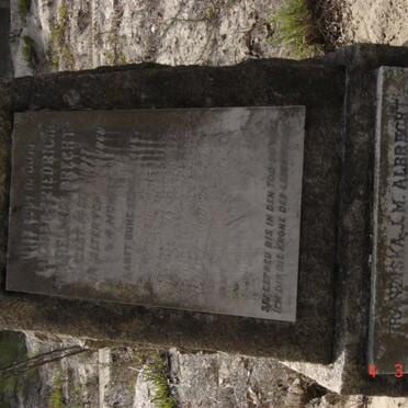 ALBRECHT August Friedrich Wilhelm -1917 &amp; Maria Wilhelmina -1935