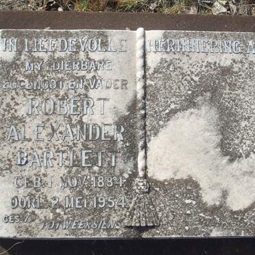 BARTLETT Robert Alexander 1884-1954