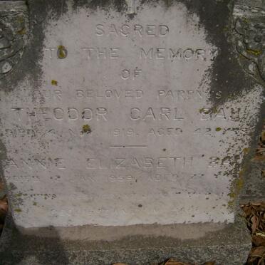 BAU Theodor Carl -1919 &amp; Anne Elizabeth -1959