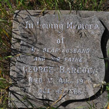 BARCOCK George -1928