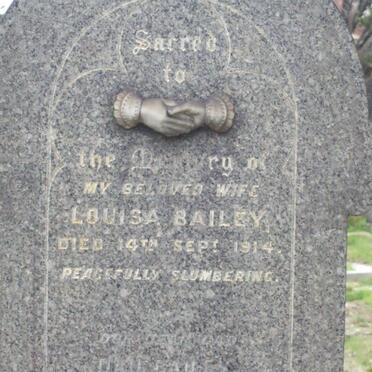 BAILEY Louisa -1914