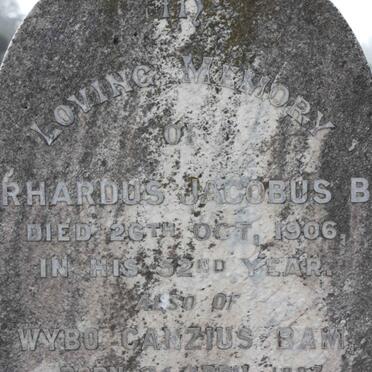 BAM Gerhardus Jacobus-1906 :: BAM Wybo Canzius 1883-1940