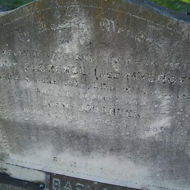 BARNARD John Johannes 1896-1993 &amp; Ruby Florence MYCROFT 1902-1961