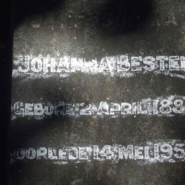BESTER Johanna 1885-1953