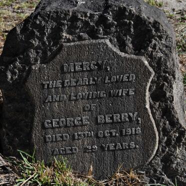 BERRY Mercy -1918