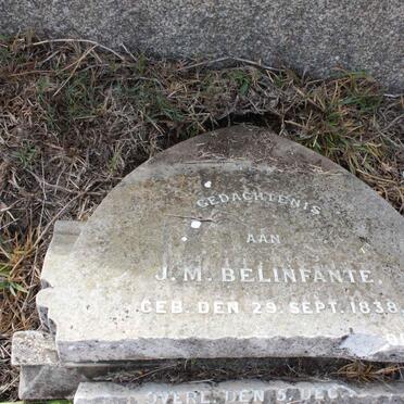 BELINFANTE J.M. 1838-1900?