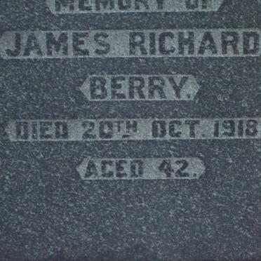 BERRY James Richard -1918