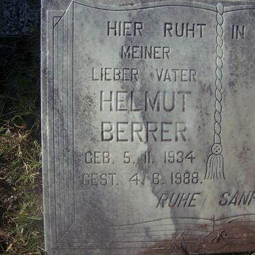 BERRER Helmut 1934-1988