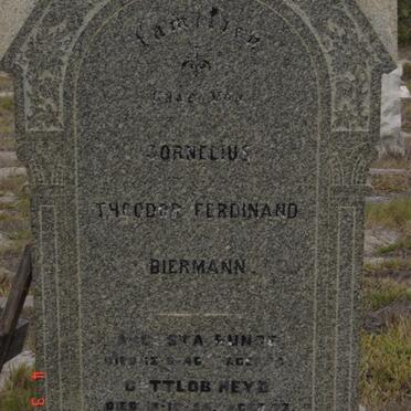 BIERMAN Cornelius Theodore Ferdinand -1946