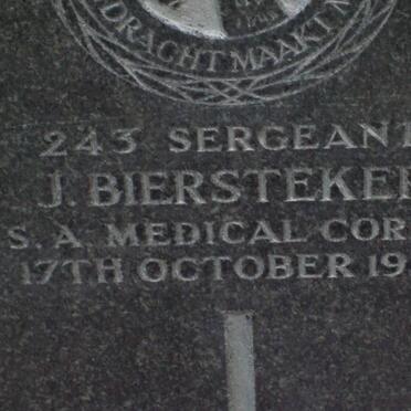 BIERSTEKER J. -1918