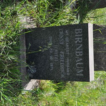 BIRNBAUM Ernst Friedrich -1971