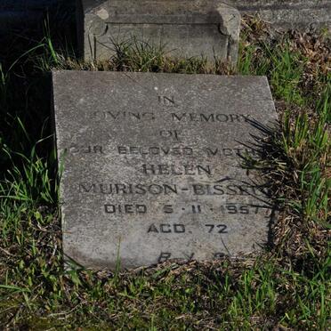 BISSEUX Helen, MURISON -1957