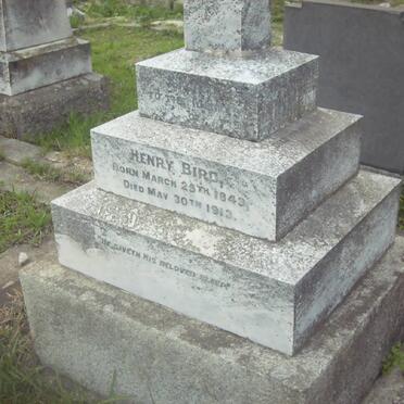 BIRD Henry 1843-1913