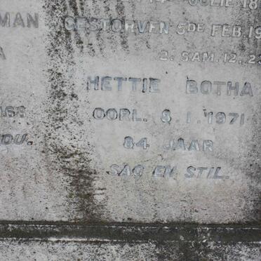 BOTHA Hettie -1971