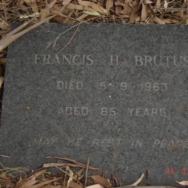 BRUTUS Francis -1963