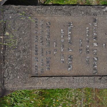 BRUYN William R., de -1939 :: MILNE William J. -1925 :: SMEE Gertrude C. -1965