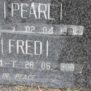 PENTZ J.F. 1904-1988 &amp; P.A.H. 1907-1992