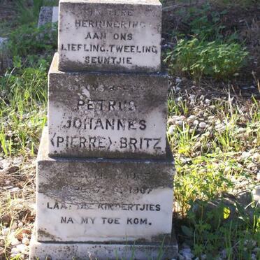 BRITZ Petrus Johannes 1907-1907