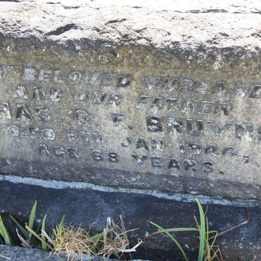 BRUYNS Chas. G. F. -1944