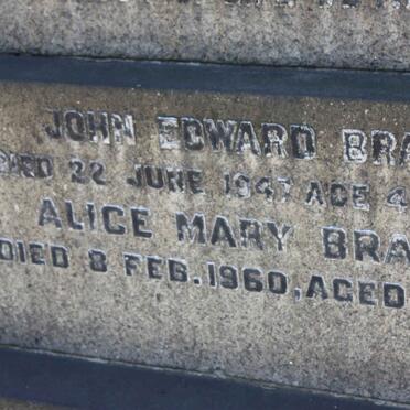 BRAND John Edward -1947