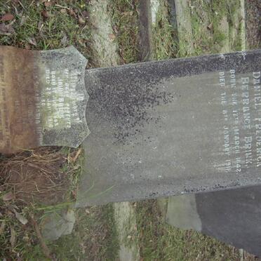 BRINK Daniel Frederick Berrange 1842-1911 :: BRINK John 1965-1916 &amp; Martha Susanna Maria SINDEN 1864-191?