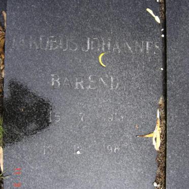 BRYNARD Jakobus Johannes Barend 1913-1982