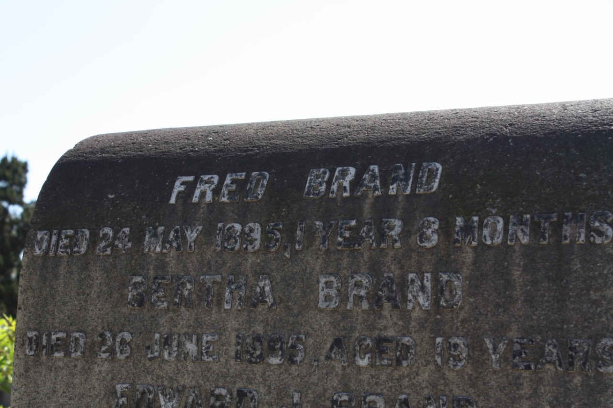 BRAND Fred -1895
