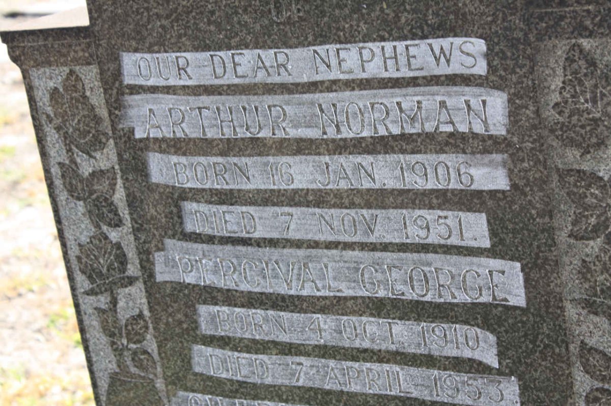 BRUYNS Arthur Norman 1906-1951