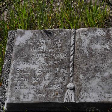 BUTLER Bill 1925-1982